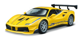 Bburago 1:24 Ferrari Racing 488 Challenge Yelow