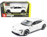Bburago 1:24 Plus Porsche Taycan Turbo S 2019 Carrara White - cena, srovnání