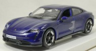 Bburago 1:24 Plus Porsche Taycan Turbo S 2019 Carrara Blue - cena, srovnání