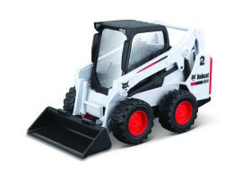 Bburago 10 cm Bobcat S590 Skid-Steer Loader w/bucket