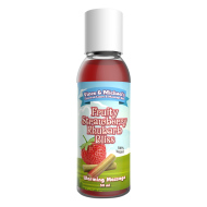 Vince & Michaels Flavored Massage Oil Fruity Strawberry Rhubarb Bliss 50ml - cena, srovnání