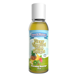 Vince & Michaels Flavored Massage Oil Fizzy Tropical Wine Delight 50ml