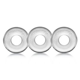 Oxballs Ringer Cockring Clear 3 Pack