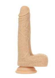 Naked Addiction 7.5" Rotating & Thrusting Vibrating Dong with Remote