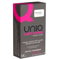 Uni-Q Lady Condom 3ks - cena, srovnání