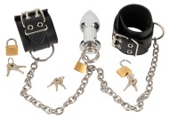 Fetish Collection Cuffs & Plug - cena, srovnání
