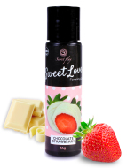 Secret Play Sweet Love Foreplay Gel Strawberries and White Chocolate 60ml - cena, srovnání