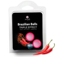 Secret Play Brazilian Balls Triple Effect 2 pack - cena, srovnání