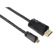 Hama Micro HDMI kábel vidlica - typ D 1,5m - cena, srovnání