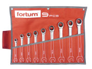 Fortum Sada račňových očko-vidlicových kľúčov 9-dielna 4720104 - cena, srovnání