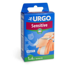 Urgo Healthcare SENSITIVE Náplasť na citlivú pokožku 1mx6cm