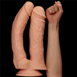 Lovetoy Realistic Mega Double Dildo 12"