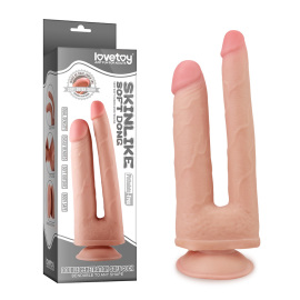 Lovetoy Skinlike Double Penetration Soft Cock