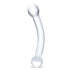 Gläs Curved G-Spot Stimulator Glass Dildo