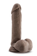 Blush Dr. Skin Plus 9 Inch Thick Posable Dildo with Balls - cena, srovnání