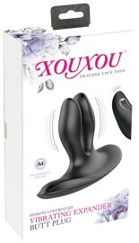 XouXou Remote Controlled Vibrating Expander Butt Plug