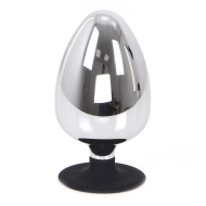 Kiotos Steel Anal Plug BIG-S Sucker 70mm - cena, srovnání