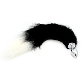 Kiotos Steel Buttplug S Fox Tail