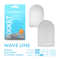 Tenga Pocket Stroker Wave Line - cena, srovnání