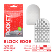 Tenga Pocket Stroker Block Edge - cena, srovnání