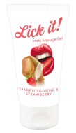 Lick it Sparkling Wine & Strawberry 50ml - cena, srovnání