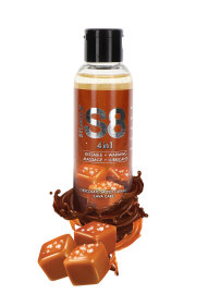 Stimul8 4in1 Dessert Kissable Warming Massage Lubricant Chocolate Salted Caramel Lava Cake 125ml