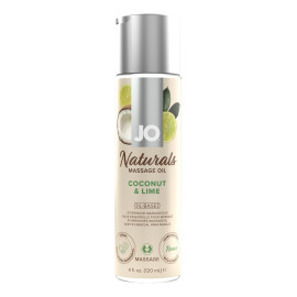 System JO Naturals Massage Oil Coconut & Lime 120ml