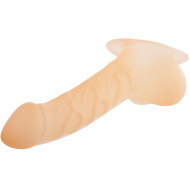 Toylie Latex Penis Sleeve Franz with Base Plate 14cm - cena, srovnání