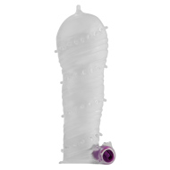 Ohmama Textured Penis Sleeve with Vibrating Bullet 229813 - cena, srovnání