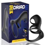 Toro Driade Triple Ring for Men Silicone - cena, srovnání