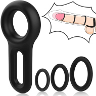 Paloqueth Silicone Stretchy Cock Rings Set 4ks - cena, srovnání