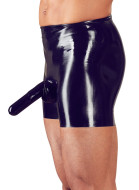 LateX Pants with a Penis Sleeve and Anal Condom - cena, srovnání