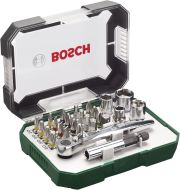 Bosch 26-dielna súprava skrutkovacích bitov a rační 2607017322 - cena, srovnání