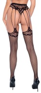 Cottelli Suspender String with Stockings