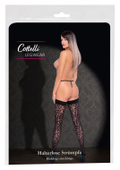 Cottelli Hold Up Stockings Leopard 2520656 - cena, srovnání