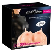 Cottelli Silicone Breasts included Bra 2x1000g - cena, srovnání