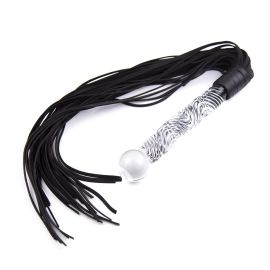 Kiotos Fancy Flogger with Glass Handle