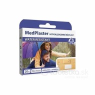 MedPharma MedPlaster Náplasť vodeodolná s vankúšikom 20ks - cena, srovnání