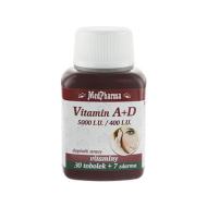 MedPharma Vitamín A+D (5000 I.U./400 I.U.) 37tbl - cena, srovnání