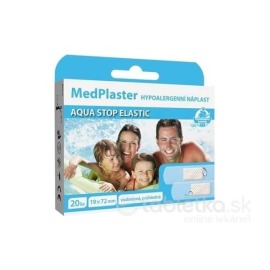MedPharma MedPlaster náplasť Aquastop Elastic 19x72mm 20ks