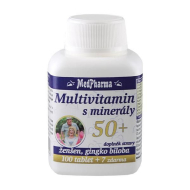 MedPharma Multivitamín s minerálmi 50+ 107tbl - cena, srovnání