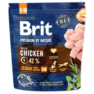 Brit Premium by Nature Senior S+M 1kg - cena, srovnání