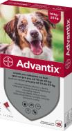 Bayer Advantix Spot-on pre psy 10-25kg 2.5ml - cena, srovnání