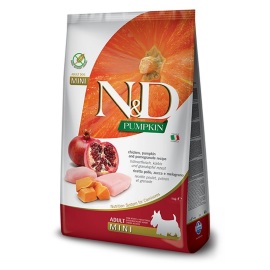 N&D Pumpkin DOG Adult Mini Chicken & Pomegranate 7kg