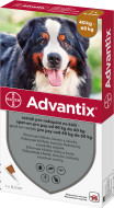 Bayer Advantix Spot On pre psy 40-60kg 6ml - cena, srovnání