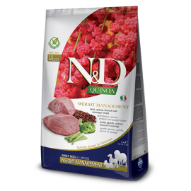 N&D Quinoa DOG Weight Management Lamb & Broccoli 2.5kg