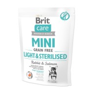 Brit Care Dog Mini Grain Free Light & Sterilised 400g - cena, srovnání
