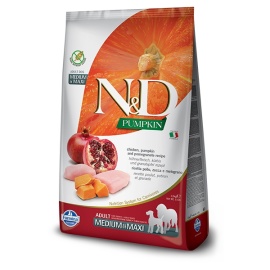 N&D Pumpkin DOG Adult M/L Chicken & Pomegranate 2.5kg