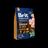 Brit Premium by Nature Senior S+M 3kg - cena, srovnání