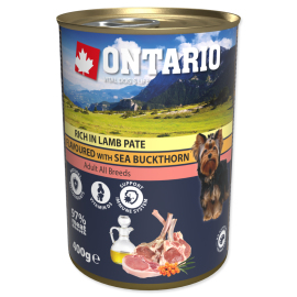 Ontario Rich In Lamb Pate Flavoured with Sea Buckthorn 400g